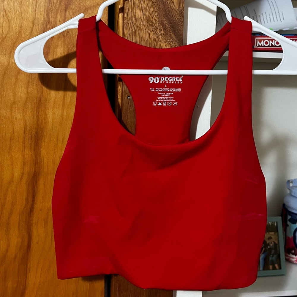 Red bra